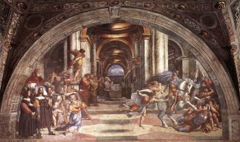 拉斐爾 The Expulsion of Heliodorus from the Temple 拉斐爾 The Expulsion of Heliodorus from the Temple